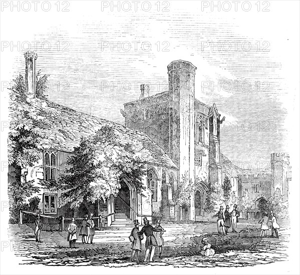 The Hospital of St. Cross, 1845. Creator: Unknown.