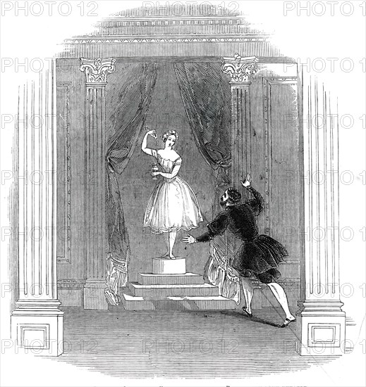 Scene from the "New Ballet" of "The Marble Maiden", at Drury Lane Theatre, 1845. Creator: Unknown.