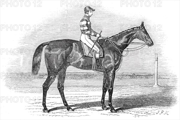 Sweetmeat, the winner of the Doncaster Plate, 1845. Creator: Unknown.