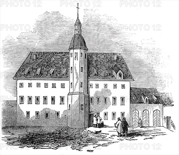 Luther's House, at Wittenberg, 1845. Creator: Unknown.