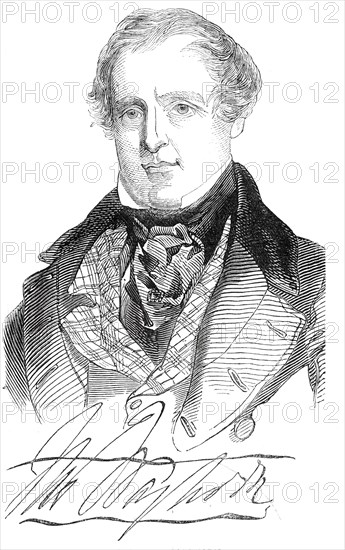Lieutenant Waghorn, 1845. Creator: Unknown.