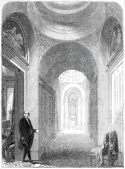 The Sanctuary, Lansdown Tower, 1845. Creator: Unknown.