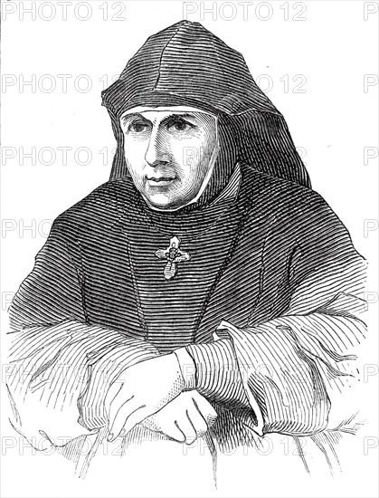 Irena Macrina Mieczyslaska, Superior of the Covent of St. Basil, 1845. Creator: Unknown.