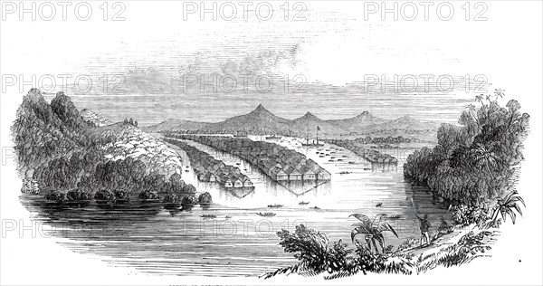 Bruni, or Borneo Proper - from a sketch by a correspondent, 1845. Creator: Unknown.