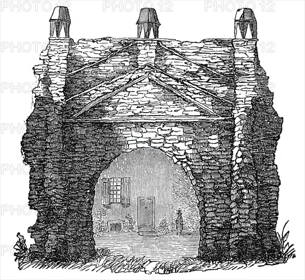 Ethelbert's Gate, Kent, 1844. Creator: Unknown.