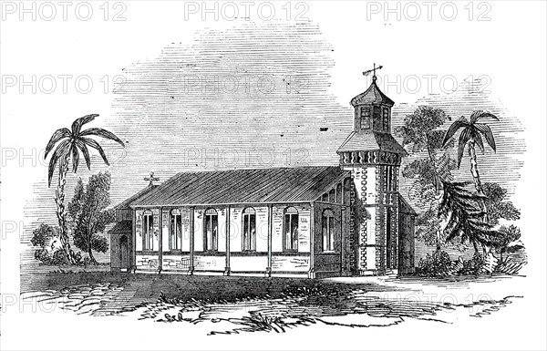 Iron church, for Jamaica, 1844. Creator: Unknown.