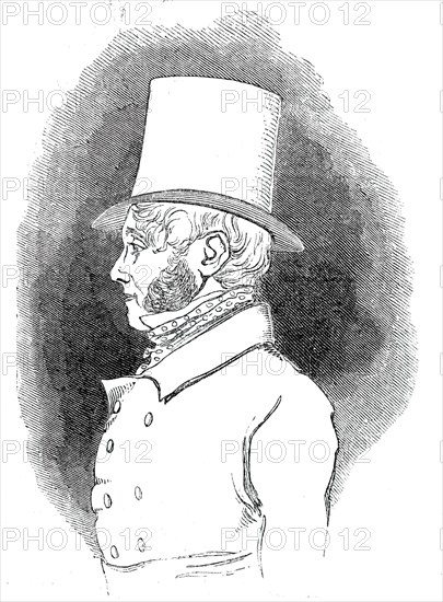 Mr. George Payne - Steward, 1844. Creator: Unknown.
