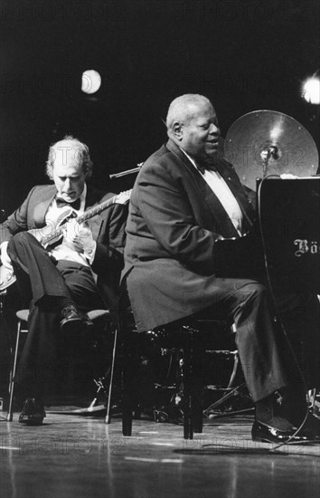 Oscar Peterson, Royal Albert Hall, London, 2005.