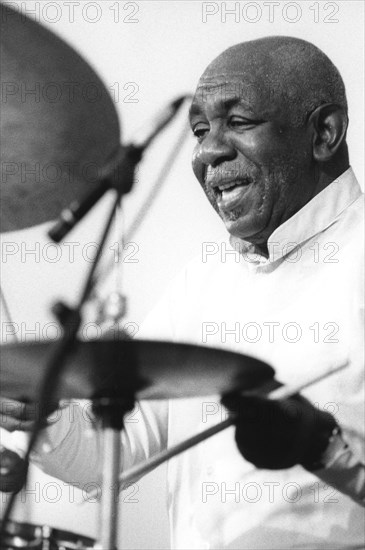 Mickey Roker, Brecon Jazz Festival, Powys, Wales, 1997.