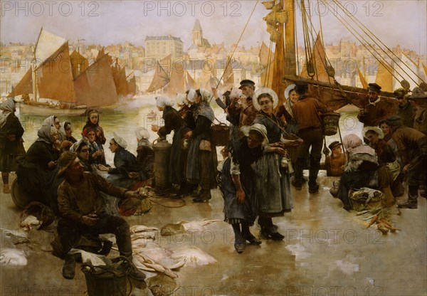 The Departure Of The Fishing Fleet