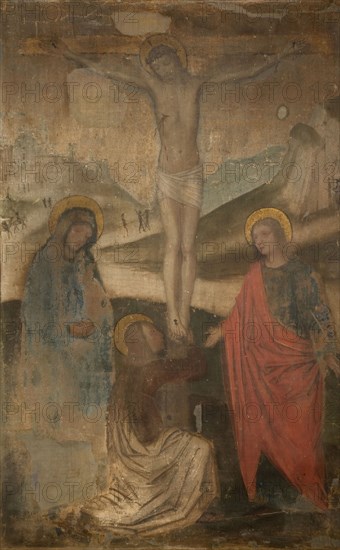 The Crucifixion with Virgin
