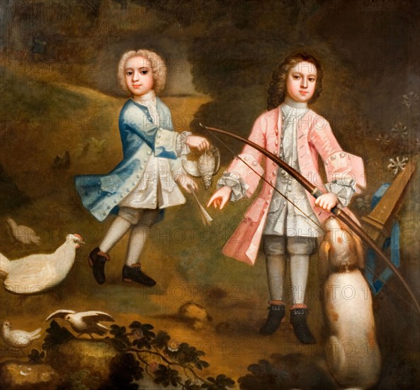 Sir Lister And Sir Charles Holte As Boys