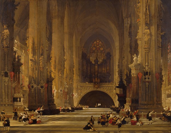 Interior of the Cathedral of St Stephen