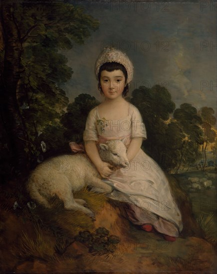 Portrait of Isabelle Bell Franks. Creator: Thomas Gainsborough.