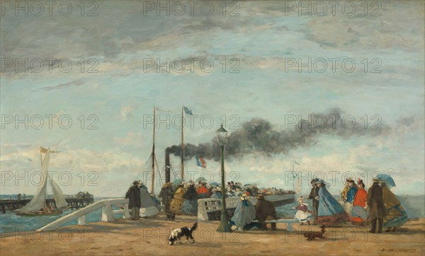 Jetty and Wharf at Trouville