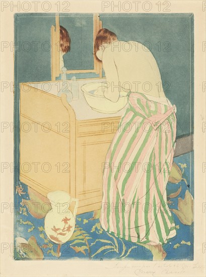 Woman Bathing