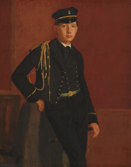 Achille De Gas in the Uniform of a Cadet