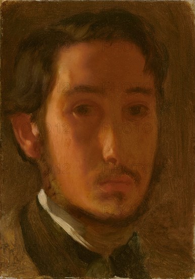 Self-Portrait with White Collar