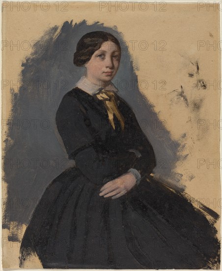 Young Woman in Black