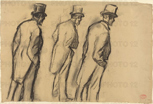 Three Studies of Ludovic Halévy Standing