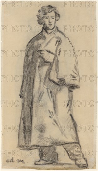 Man Wearing a Cloak [recto]