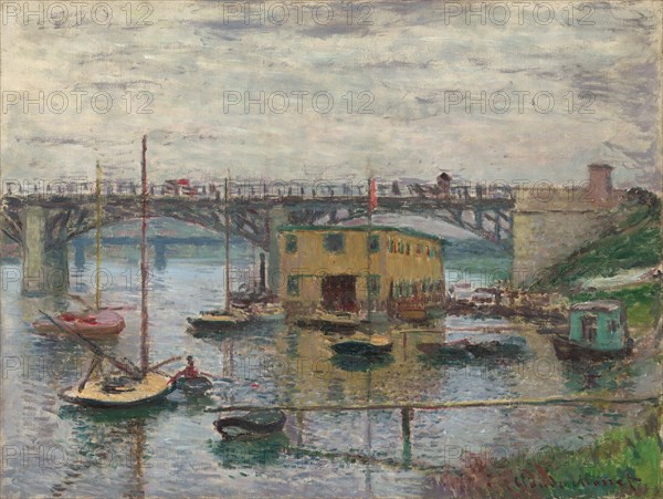 Bridge at Argenteuil on a Gray Day