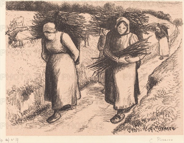 Peasants Carrying Sticks