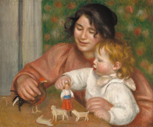 Child with Toys - Gabrielle and the Artist's Son
