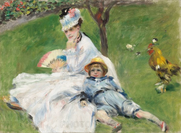 Madame Monet and Her Son