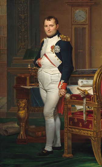 The Emperor Napoleon in His Study at the Tuileries