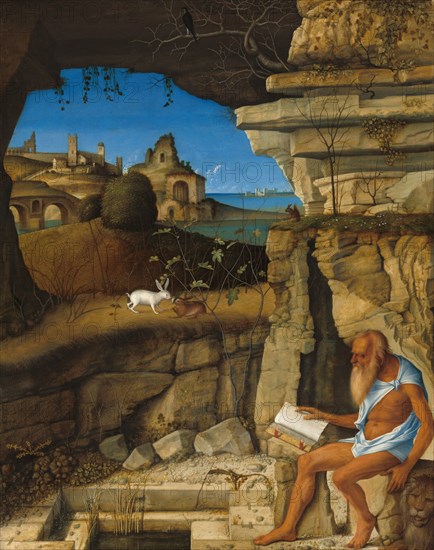 Saint Jerome Reading