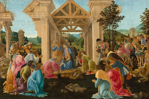 Botticelli, L'Adoration des Mages