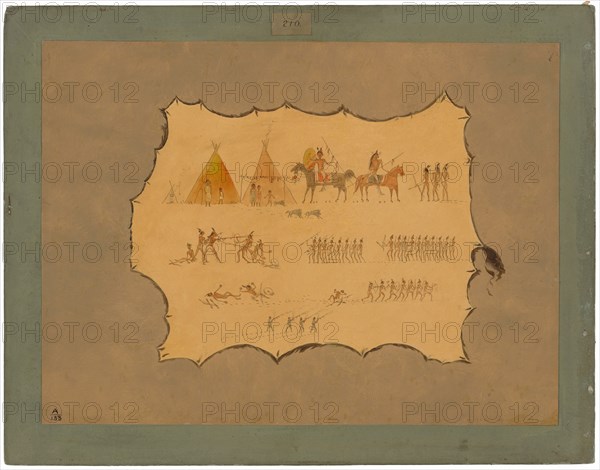 Facsimile of a Cheyenne Robe