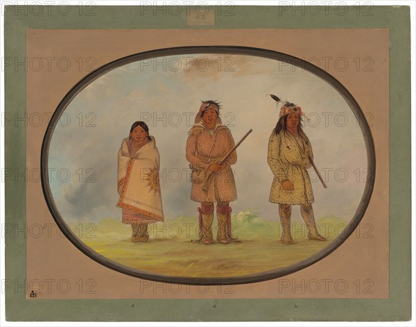 Three Delaware Indians