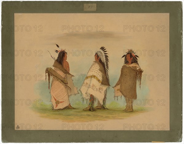 Three Shoshonee Warriors