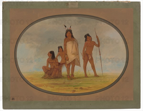 Four Flathead Indians