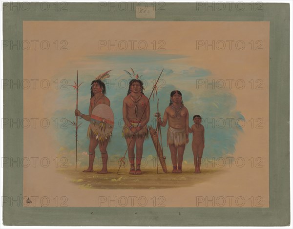 Four Xingu Indians