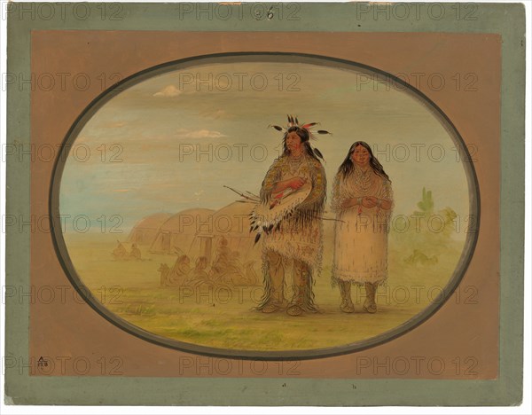 Riccarree Chief and His Wife