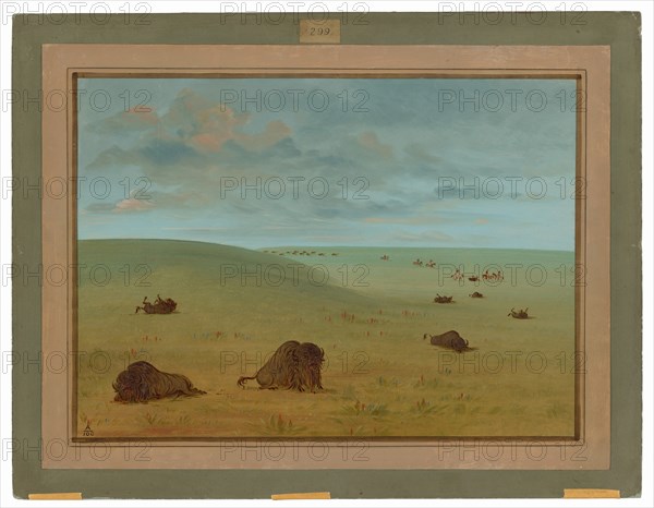 After the Buffalo Chase - Sioux