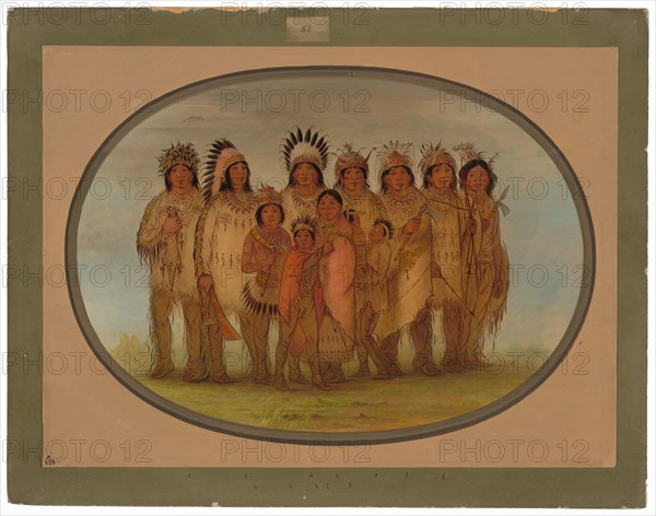 Ojibbeway Indians in Paris