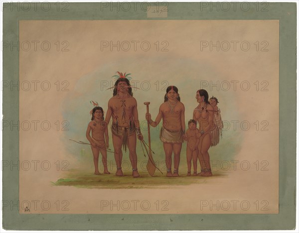 Orejona Chief and Family