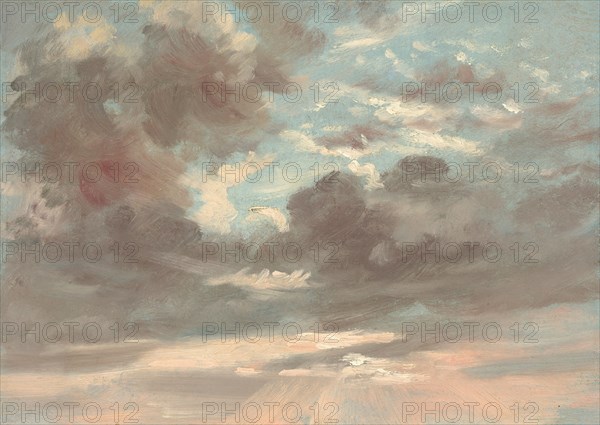 Cloud Study: Stormy Sunset