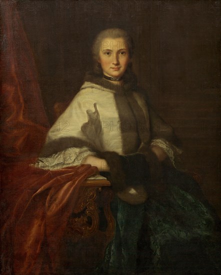 Young Woman with a Muff