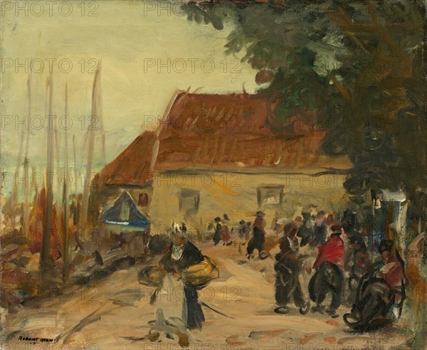 Volendam Street Scene