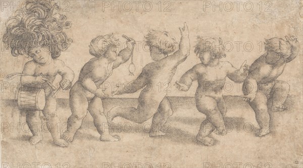 Five Dancing Putti