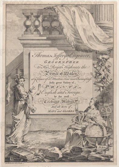 Trade Card for Thomas Jefferys