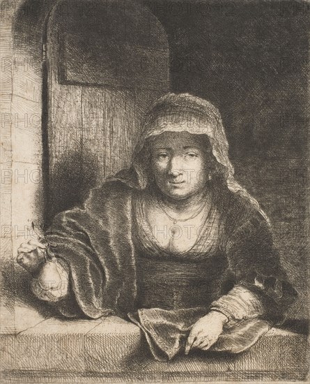 Woman with a Pear