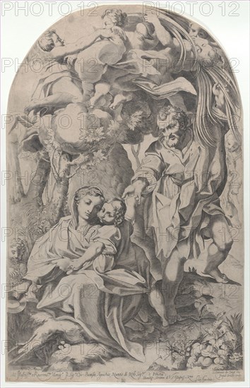 The rest on the flight into Egypt