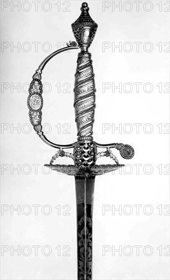 Presentation Smallsword with Scabbard of Admiral Marriot Arbuthnot