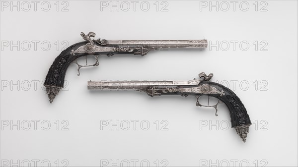 Pair of Percussion Target Pistols for 1844 Exposition des Produits de l'Industrie in Paris